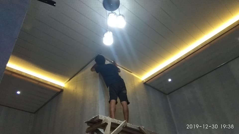 jasa pasang plafon pvc lampung